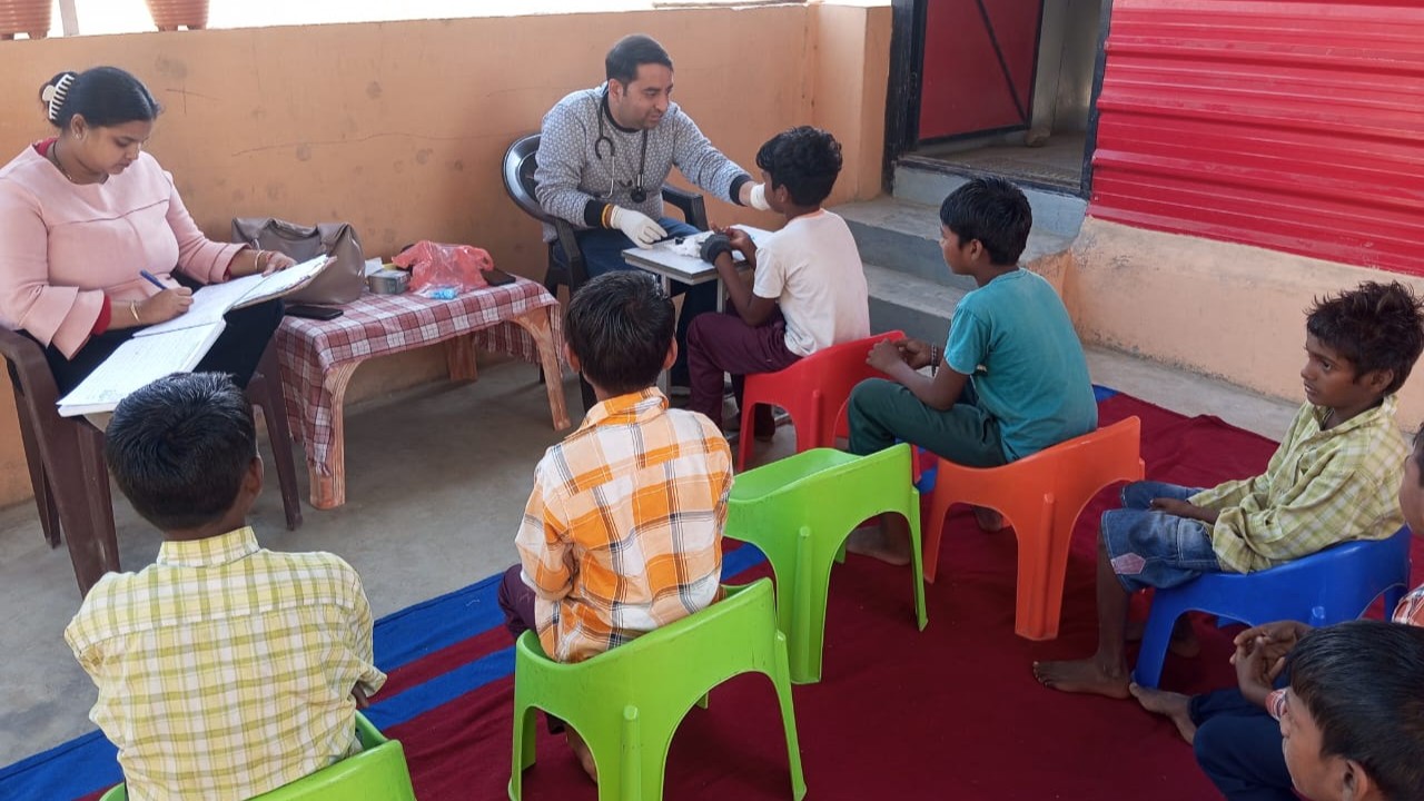 Medical camp in Ispur, Himachal
